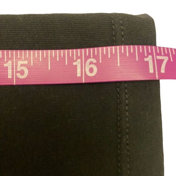 Old Navy Black 3/4 Sleeves A-Line Maternity Dress Size XL - Picture 12 of 13